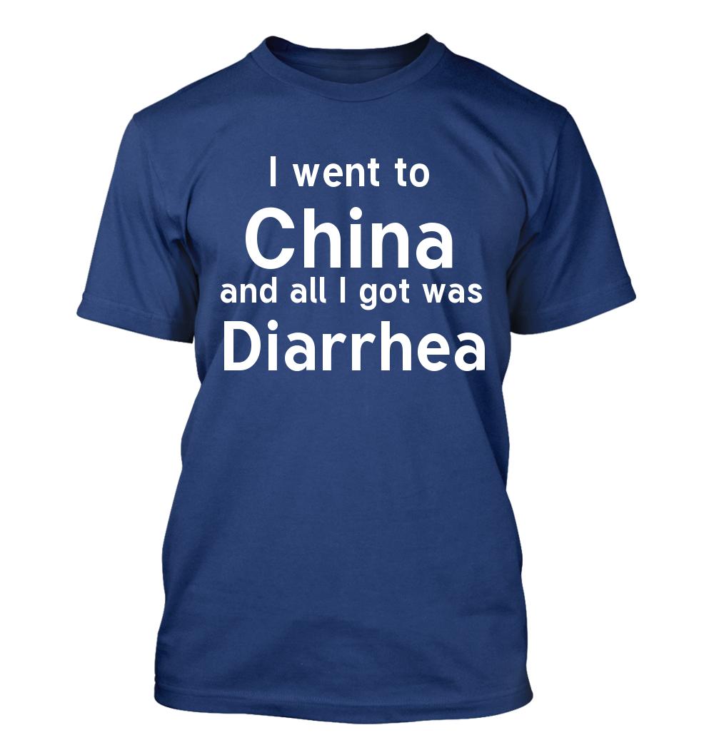 I Went To China And All I Got Was Diarrea - Maglietta da uomo morbida e comoda - Foto 11 di 13