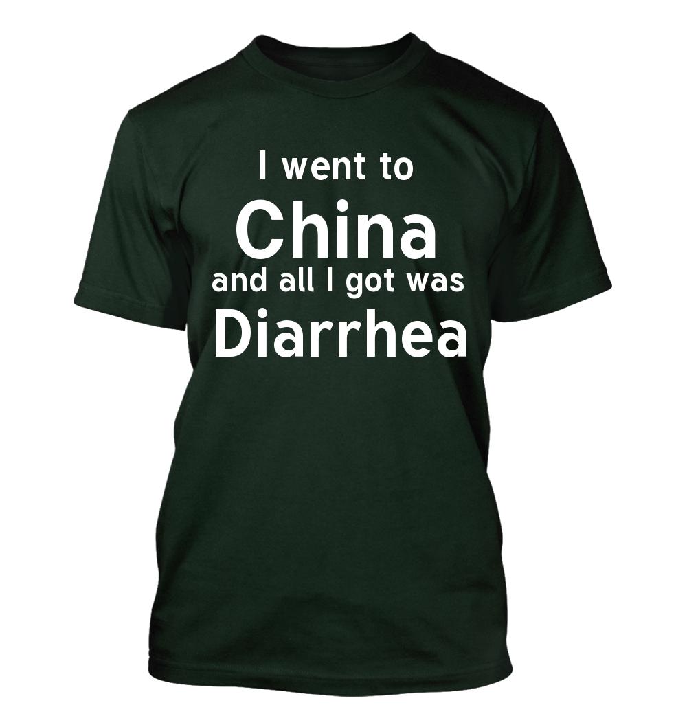 I Went To China And All I Got Was Diarrea - Maglietta da uomo morbida e comoda - Foto 10 di 13