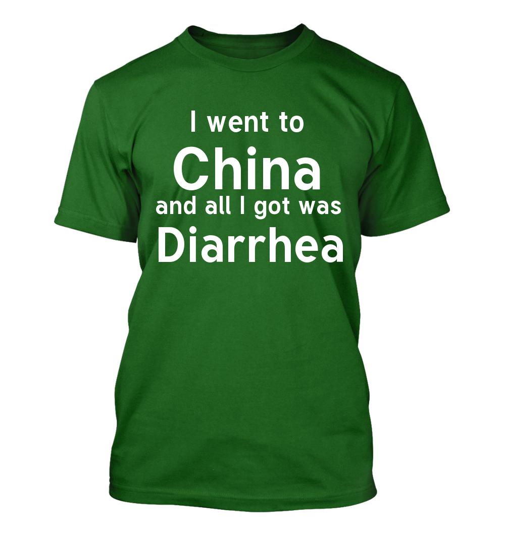 I Went To China And All I Got Was Diarrea - Maglietta da uomo morbida e comoda - Foto 9 di 13